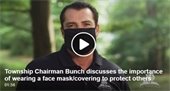 Chairman Bunch Discusses Face Coverings