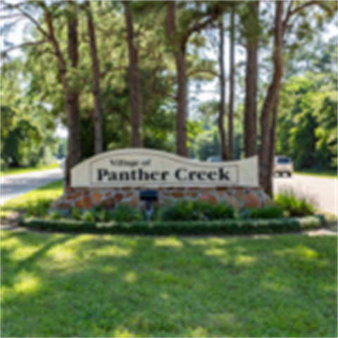 Photo of Panther Creek sign 