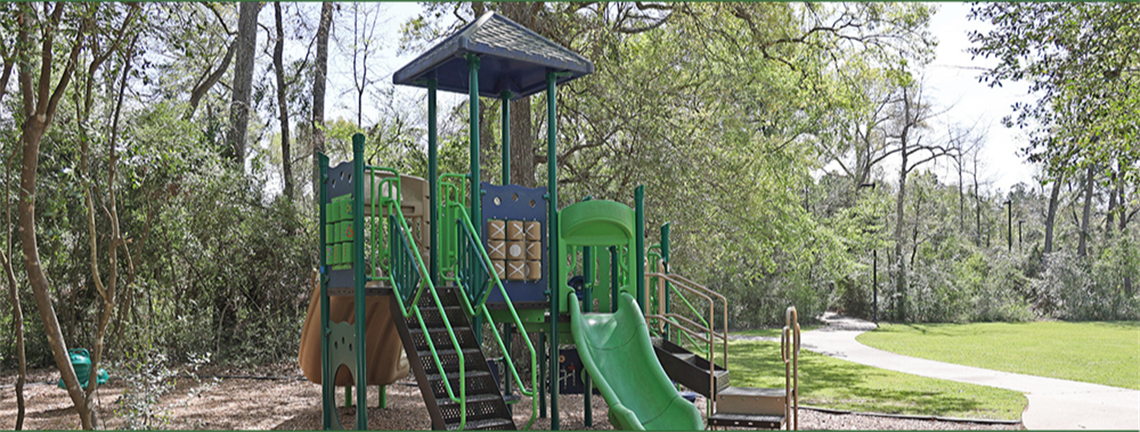 Photo of playground with slides and stairs