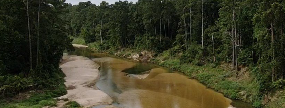 Spring Creek in The Woodlands, Texas